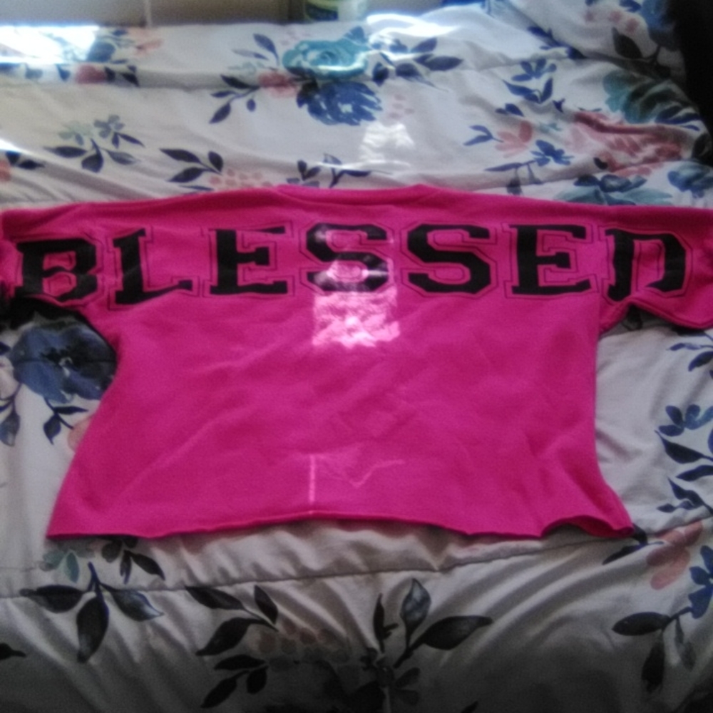 Blessed crop top